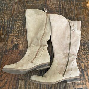 Naturalizer Beige Knee High Boots